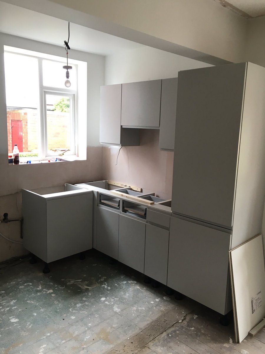Charlstons_reno's tweet photo. Start of another kitchen install. #kitchendesign #busyguy #diykitchens https://t.co/GLvZYh1hxQ