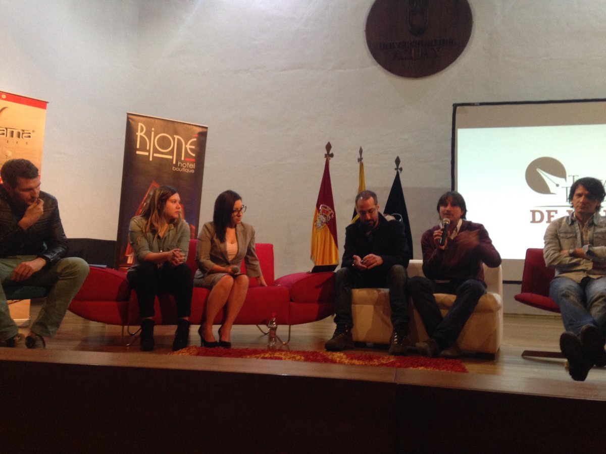 tintatinto's tweet photo. Conversatorio sobre el terremoto ocurrido el 16 de abril en la costa ecuatoriana #TintaTinto2016 @uazuay https://t.co/8a2jPJKYaz