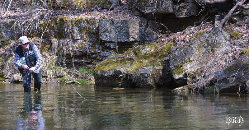 iowadnr's tweet photo. Water quality efforts = 45 Iowa streams can support naturally reproducing #trout; only 6 streams in 1980s #IowaDNR30 https://t.co/0emCmzKWko