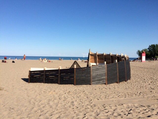 Winter Stations On Twitter Newly Repaired Douglas Cardinal Fire