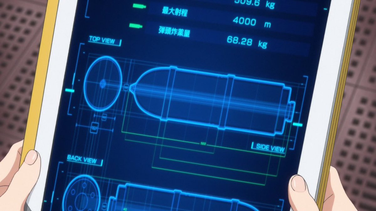 伊藤つくし はいふり 12話 噴進弾は 四式四十糎噴進砲 らしい T Co N0mz3kopsg