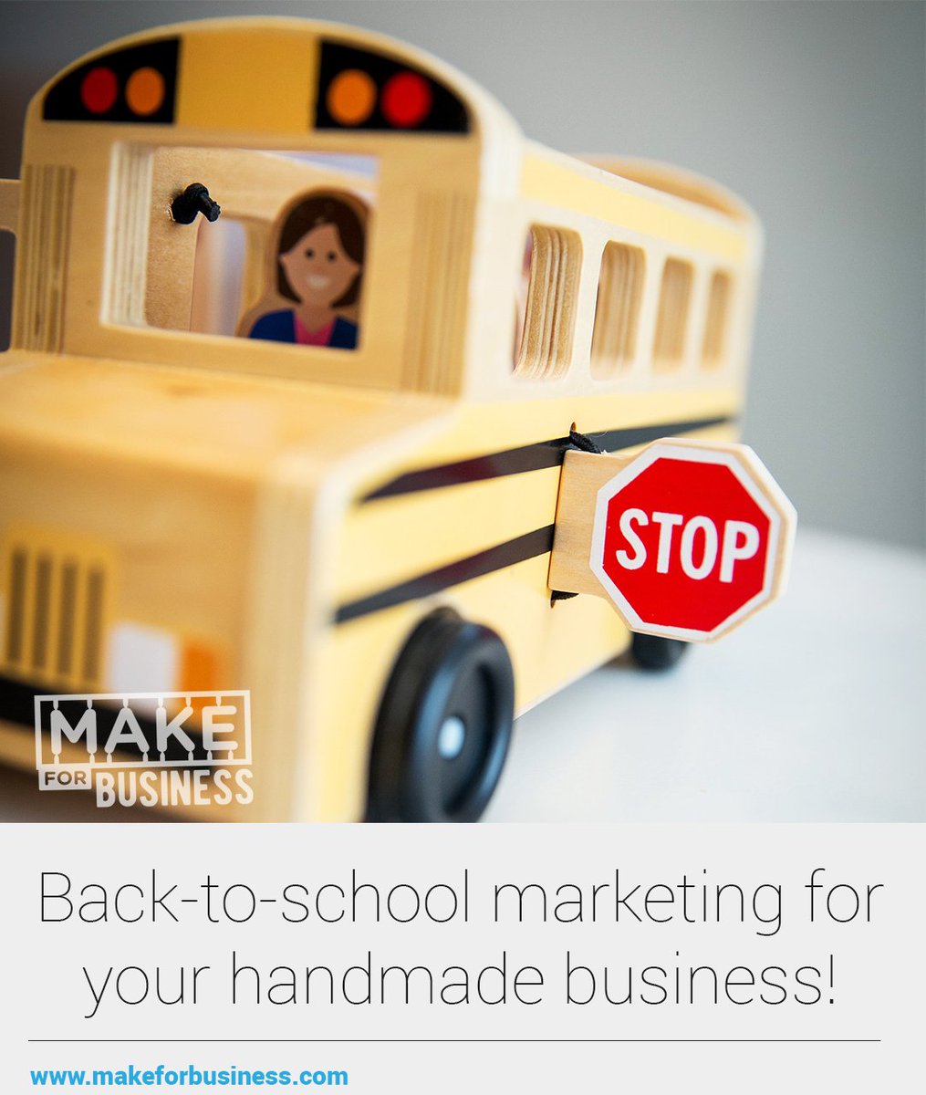 katepullen's tweet photo. Time to start planning back-to-school marketing for your handmade business  https://t.co/1YzYu0mX6A #etsystore #etsy https://t.co/mONjVsMehg