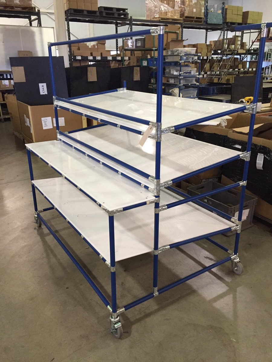 Fastube's tweet photo. Being able to customize a rack give you options. Here are 2 flow racks w/ different flow options. #Fastube #Simple https://t.co/r7vrlXa2rg