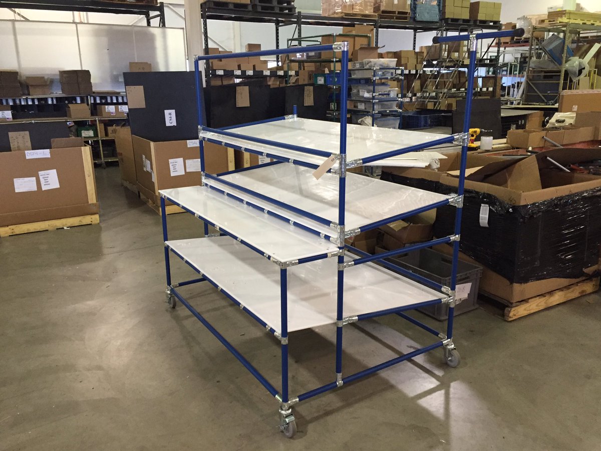 Fastube's tweet photo. Being able to customize a rack give you options. Here are 2 flow racks w/ different flow options. #Fastube #Simple https://t.co/r7vrlXa2rg