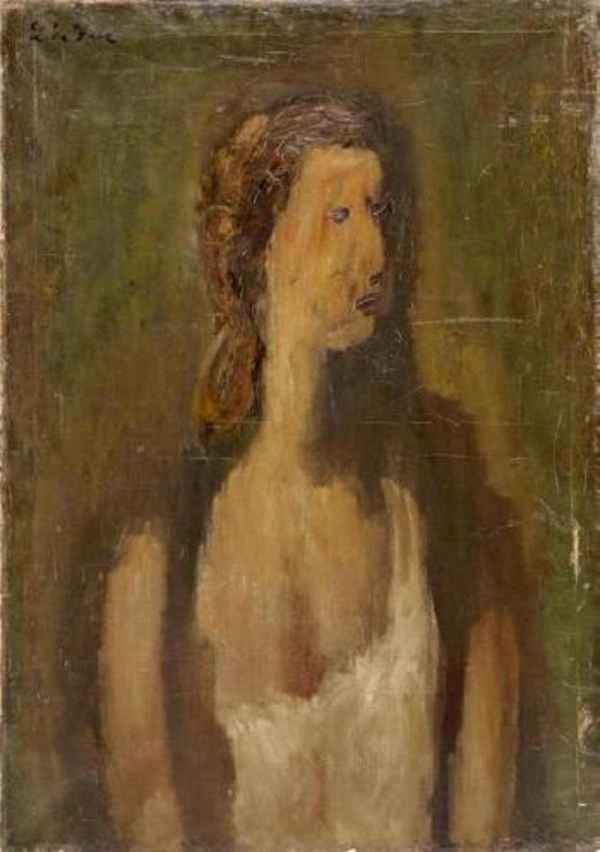 leonzack_art's tweet photo. Jeune femme, 36×25in, Sold for $1,748 USD #leonzack https://t.co/JMIyj1BBmq https://t.co/3OFhi8ApnG