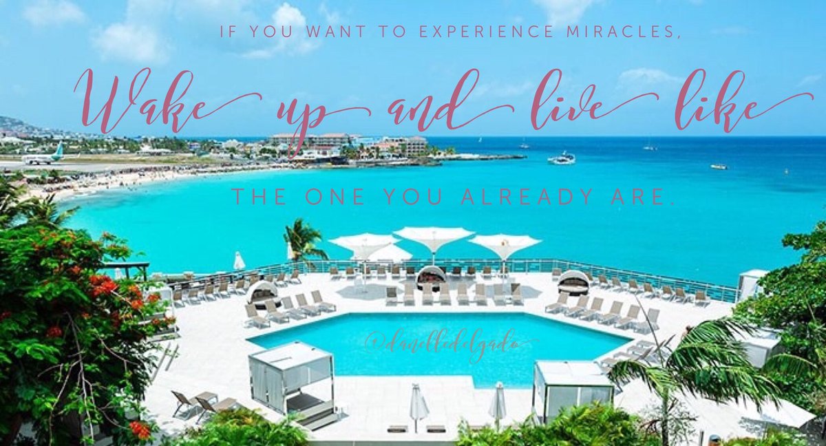 DanelleBDelgado's tweet photo. If you want to experience miracles, wake up and live like the miracle you already are! #miracles #lifeintended https://t.co/JWVMlrQwqM