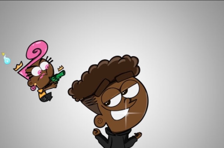 "Timmy Timmy Timmy Turner 
He Been Wishing For A Burner 
To Kill Everybody Walking"