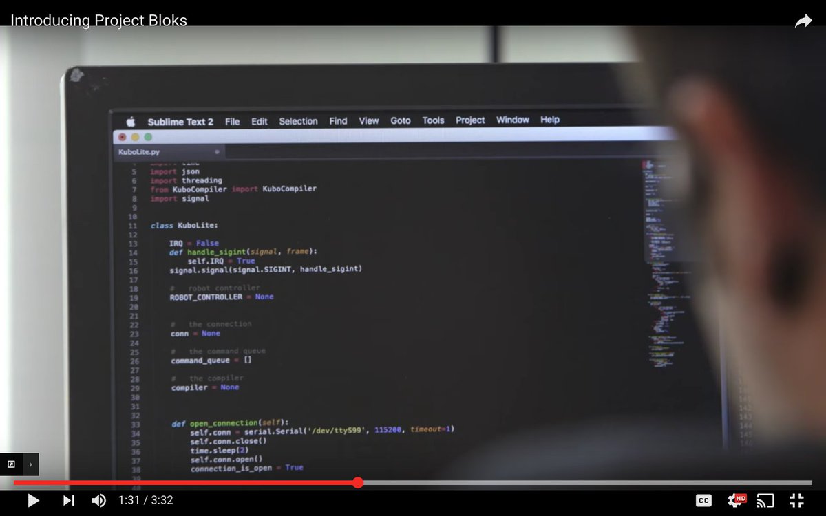 miklevin's tweet image. In case you were wondering, yes, #projectbloks tangible coding for kids does use #Python — projectbloks.withgoogle.com