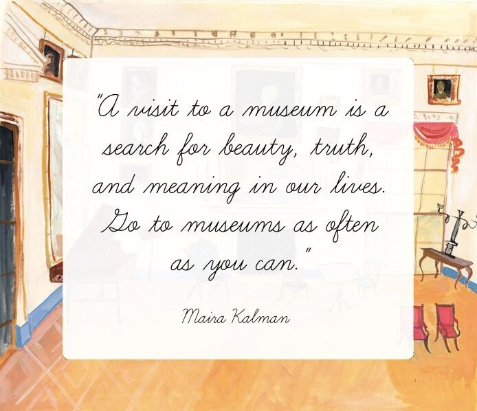 Inspirational #museum quote from artist @MairaKalmanat <a href="/TEDx/">TEDx</a> #museumlove