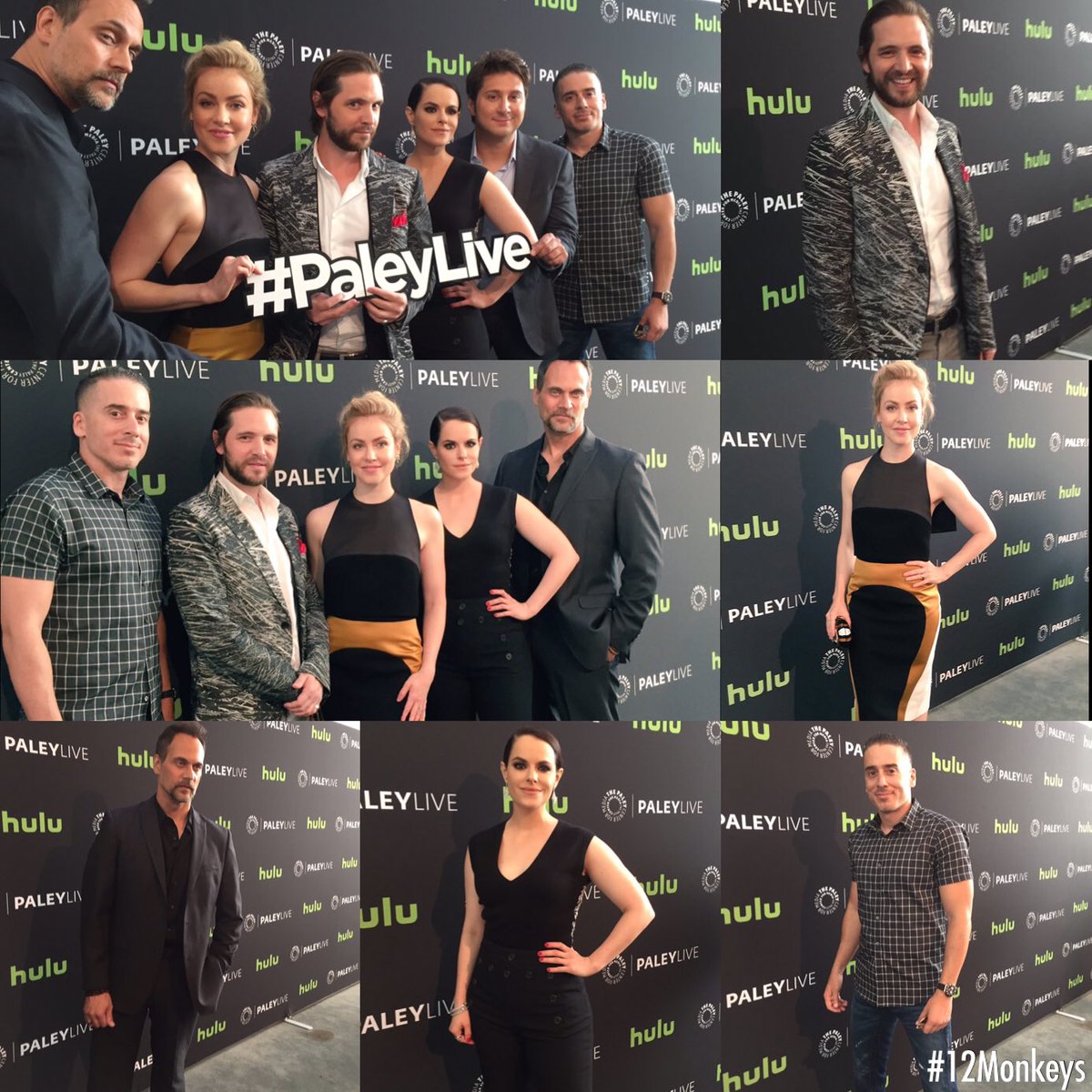 12MonkeysJG's tweet image. The #12Monkeys cast and writers at the Paley last night. @12MonkeysSyfy @paleycenter