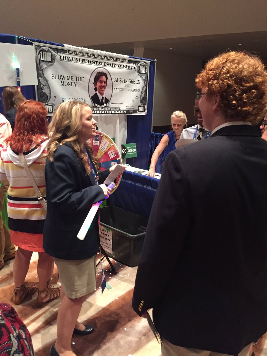 Want FBLA to GLOW? Emily's the way to GO! Be sure to visit her campaign and see why you should #GlowWithEmily 💫