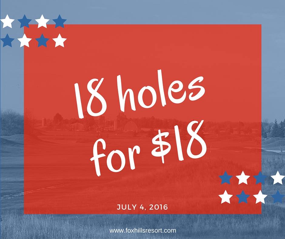FoxHillsResort's tweet photo. 18 holes for $18 at #FoxHills July 4 https://t.co/WxMPW5mi7Z