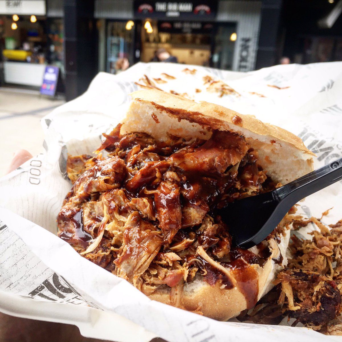 When on the way out of #Euston - sometimes only <a href="/theribman/">mark gevaux</a> will do.