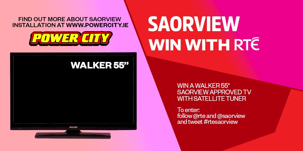 rte's tweet photo. Love soccer? Win a brilliant 55" TV courtesy of @Powercity_Ltd Follow @rte &amp; @SAORVIEW + tweet #rtesaorview https://t.co/TB30caSOdl