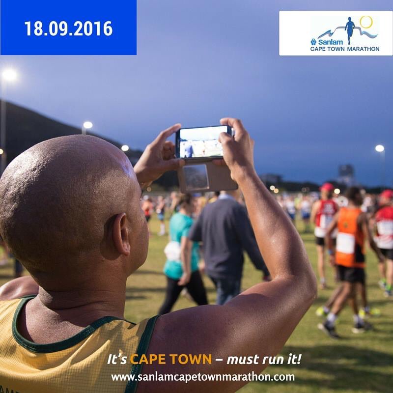 CTMarathon's tweet photo. #ChallengeAccepted to run @CTMarathon. Enter now 42, 10km or trials. #citymarathon #rungreen #CapeTown #mustrunit https://t.co/Camx6ptEgG
