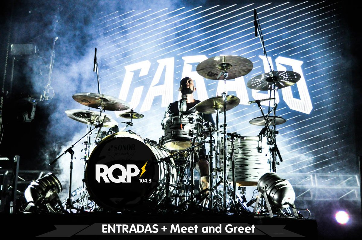 RQPArgentina's tweet photo. Gana entradas + Meet and Greet para @Carajoweb @RQPArgentina!! https://t.co/4Tkx1q20VA