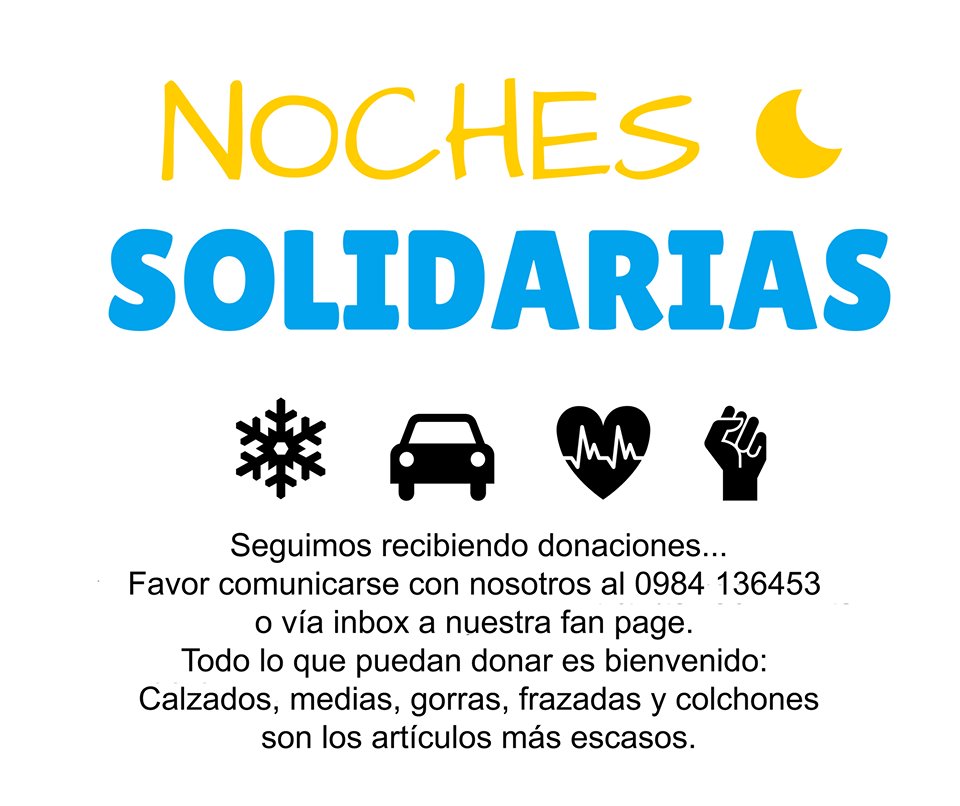 Noches Solidarias tweet media