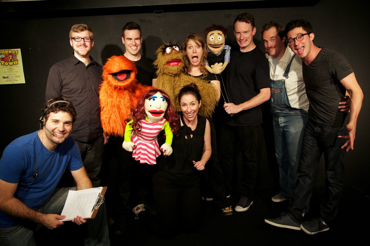 PuppetTown's tweet photo. #tbt to our 1st show! Next show Sat, July 23rd @ 3pm @NerdMelt @MeltdownComics w/ @IthamarEnriquez! @MomandPopTruck https://t.co/jqwI4DewzV