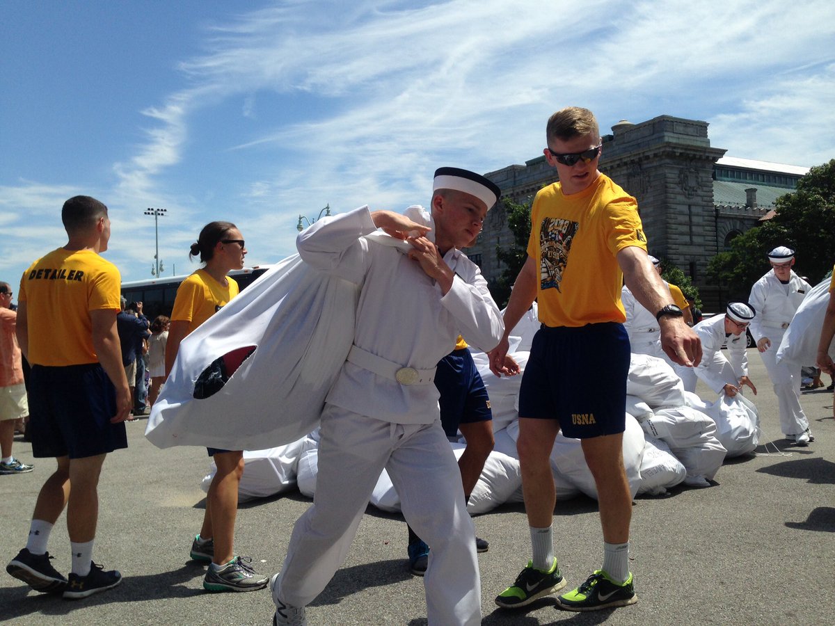 Remember your Induction Day? In 5 words or less, what advice would you now give your I-Day self? #usna2020 #GoNavy