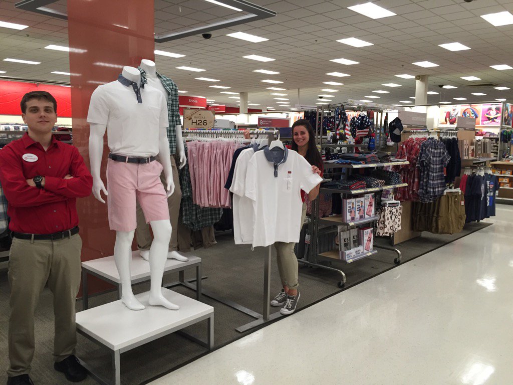 Intern Sam and EIT Andrew are creating looks and focusing on style elevation to drive sales in Men's! <a href="/RinaJ_Ey/">Rina Ey</a>