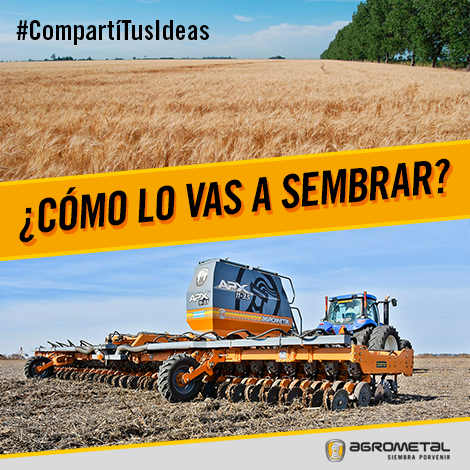 AgrometalArg's tweet photo. Tiempo de decisiones para el trigo.
➡¿Qué variedad?
➡¿Cuántos kilos por ha?
➡¿Qué distancia entre líneas tenés? https://t.co/Uwsqf5DDkD