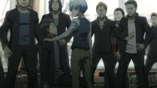 Gomarz ここでヤンキーリーダーの声をじゅんじゅんにやらせるのがイキってやつよｗ 暗殺教室 T Co 8fks40eozd Twitter