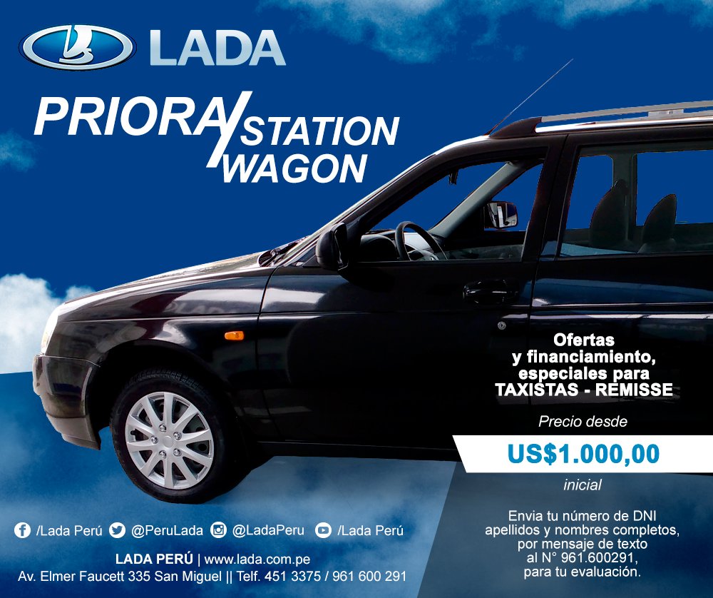 PeruLada's tweet photo. #LadaPeru, #PeruLada, envia tu Número de DNI para ser evaluado #priora #stationwago al 961.600291 https://t.co/TlqNQOe0L0