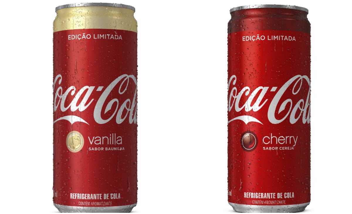 jornalextra's tweet photo. .@CocaCola_Br  lança refrigerantes com sabores de baunilha e cereja https://t.co/1DfgUt8PHn https://t.co/UZhXnFCKlk