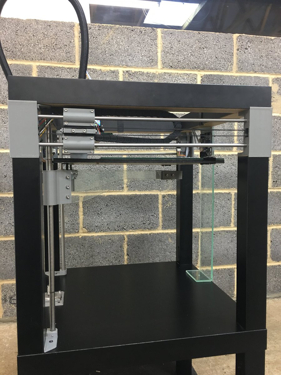 printtable2's tweet photo. #Printtable built this one from the @instructables and @YouTube videos ..video added some with them all #3dprinting https://t.co/6M0cTdUiV7