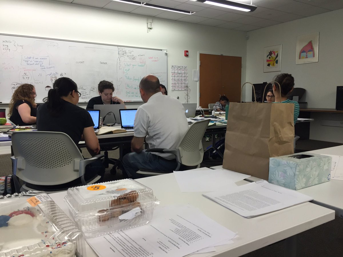 English team working diligently with Lexos.