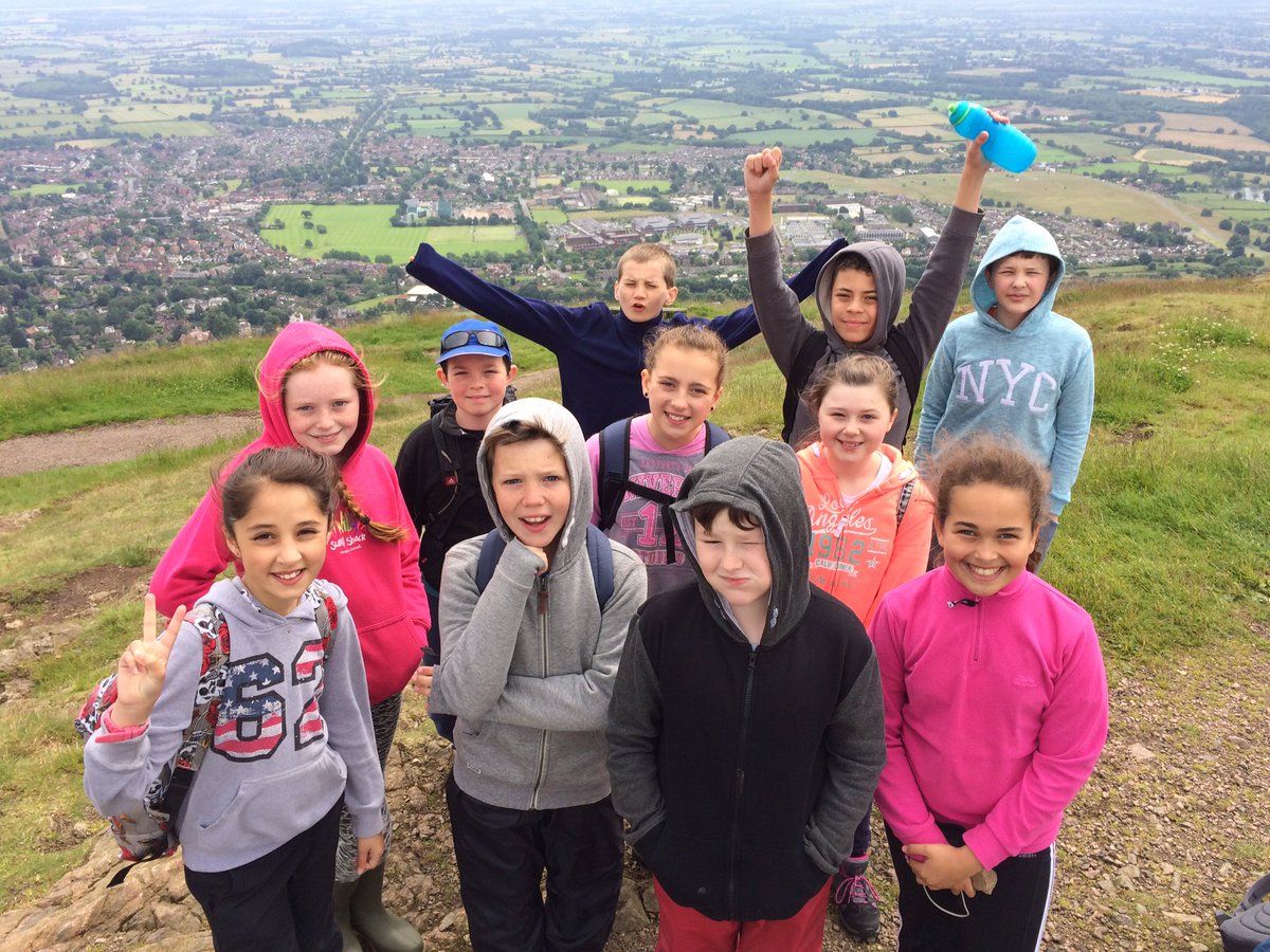 Malvern update- every1 tired but  happy, more fun activities 2day like beacon walk to Worcestershire's highest point