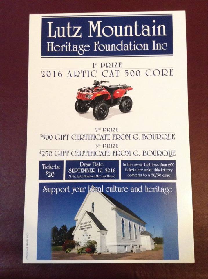 Major fundraising event for the museum! Tickets available at the Meeting House. Pick up yours today or call 384-7719