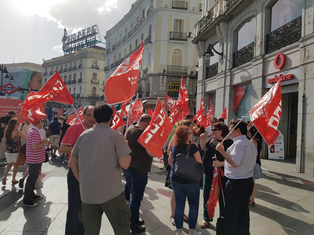 comiteindrabpo's tweet photo. Concentración en Madrid
Estuvimos allí para que se nos escuche alto y claro.

#vodafoneprecarizacion
#stopEREIndra https://t.co/fq66urWygP