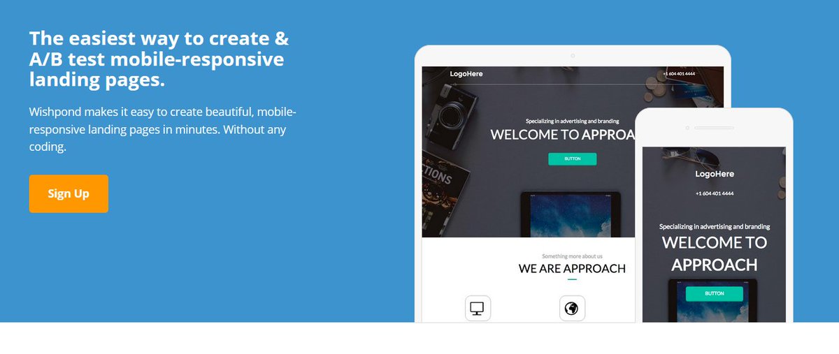 Sam___Hurley's tweet photo. [#cro #ux] How To Create Amazing Landing Pages In Minutes. Without Any Coding! https://t.co/jlo1w08ys4 [#affiliate] https://t.co/kbnp4mHY5M