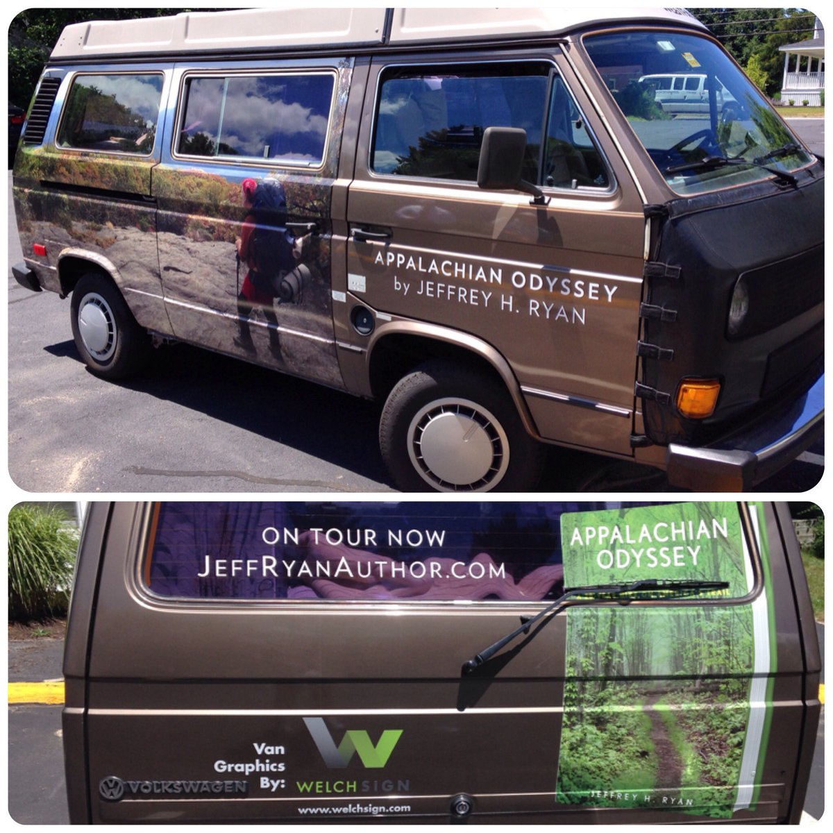 19oaks's tweet photo. . @JeffRyanAuthor is ready to hit the road with his snazzy new van wrap from @welchsign! https://t.co/gikOgKetlr