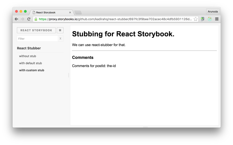 meteorhacks's tweet image. This is how we can #stub #reactjs containers for the testing purpose. - buff.ly/297vnnZ