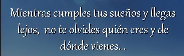 TomyCatt's tweet photo. "No olvides quién eres y de dónde vienes." https://t.co/BRr8WAGps7