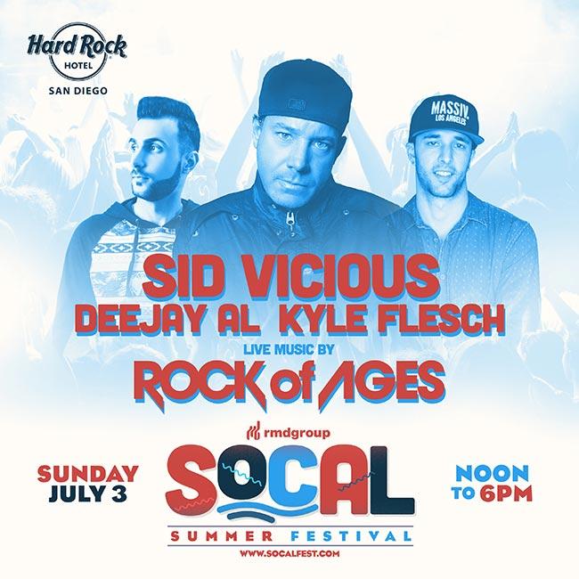 djkyleflesch's tweet photo. This Sunday is gonna be ridiculous! @HardRockSD #socalfest @djsidvicious @DEEJAYAL #SanDiego #4thofjuly https://t.co/rLrnypwC1s