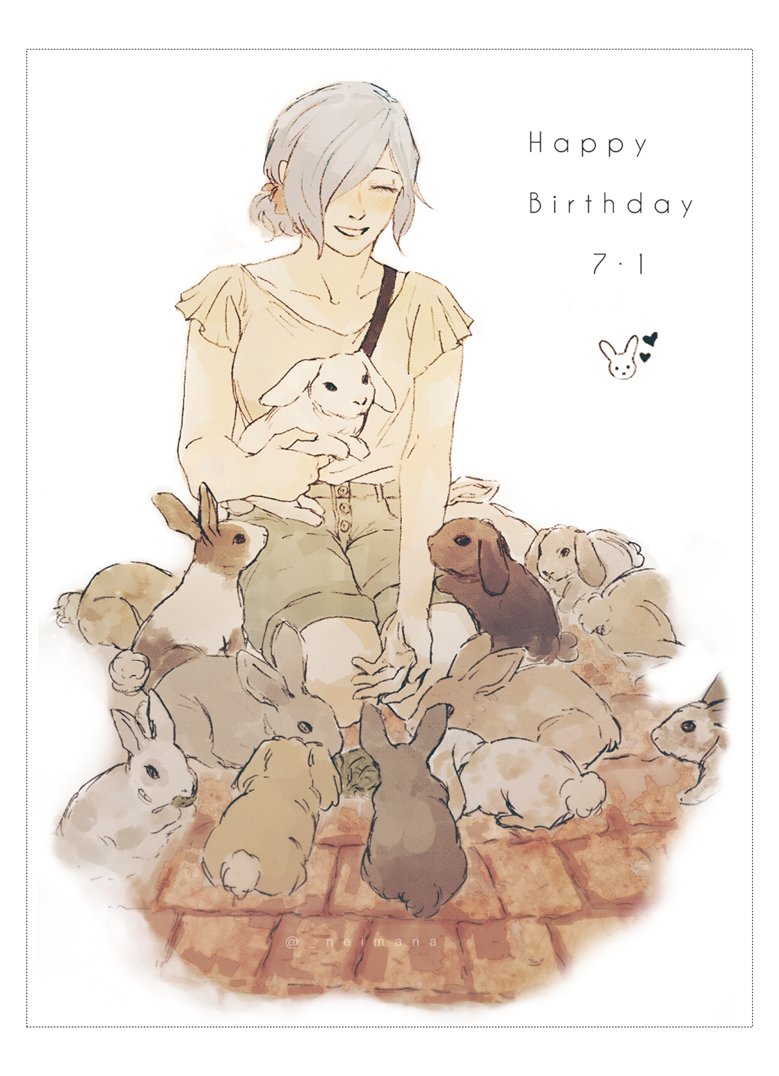 _neimana's tweet photo. #霧嶋董香生誕祭2016 
✨Happy Birthday Toukachan✨, I hope someday you can visit okunoshima and make your dreams come true. https://t.co/KLM5LFsHVW