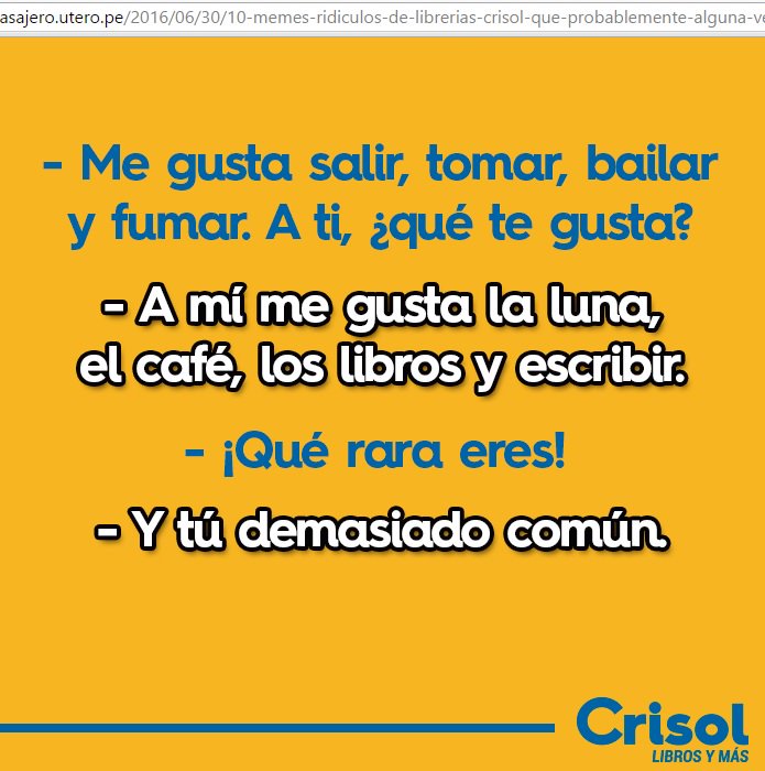 uterope's tweet photo. tras patinar con un meme sobre las mujeres, estos son los otros memes inolvidables de Crisol https://t.co/A1rDiv3nYy https://t.co/eLnqlTdD6c