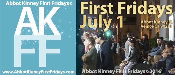 abbotkinney1st's tweet photo. Want to see the FULL Scoop on #FirstFridays - it's here! #1stfridays #akff
https://t.co/9RkFjx3Lsl
#firstfri https://t.co/u4idkW7idR