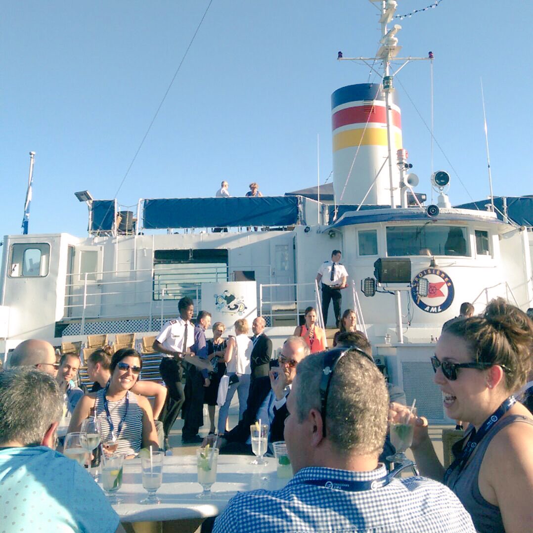 pointcomm_'s tweet photo. Ça promet pour le lancement des nouvelles Soirées urbaines de @Croisieres_aml à Québec! #amlexperience https://t.co/8XWoykY0bd