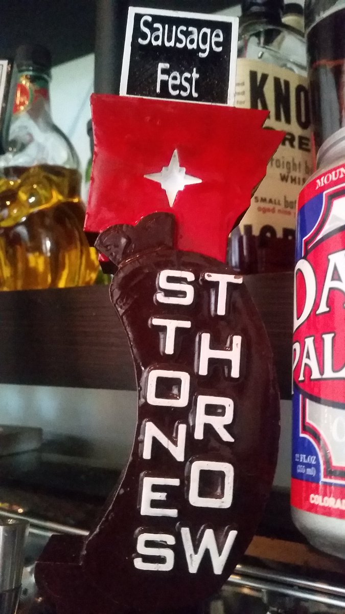 StonesThrowBrew's tweet photo. Sausage Fest Hefeweizen on at @ThePantryLR west &amp; crest! https://t.co/ZV59AAjyyt