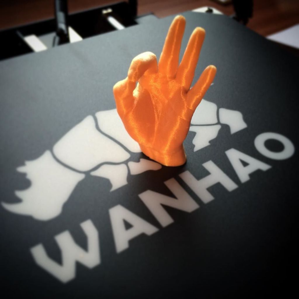 koolkati3's tweet photo. First 3D test print was 👌 #3Dprinter #wanhaoduplicatori3 https://t.co/3zSliJzgvN