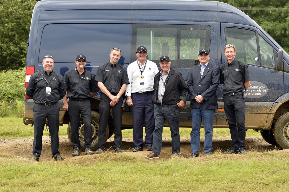 MBVansUK's tweet photo. 'Testing the Sprinter on heavily rutted mud is something I will long remember,' said Sir Gareth Edwards CBE #VEL2016 https://t.co/2gRQu0sBiJ