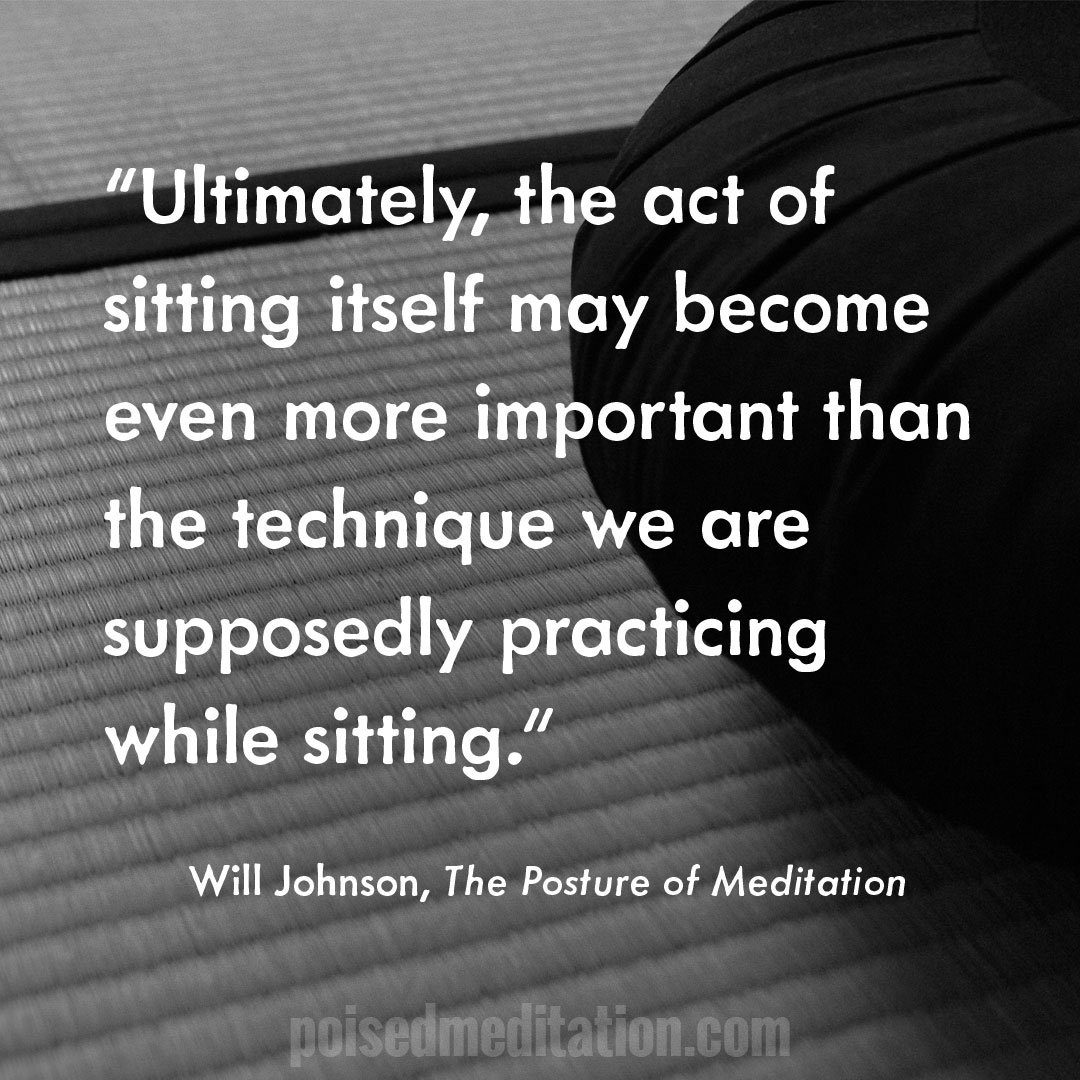 PoisedM's tweet image. On the art of sitting... #meditation