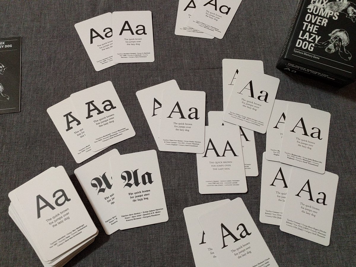 Cicciglio's tweet image. Autoregali da grafico... il Memory Tipografico #typeface #typenerd #nerddesign #graphicdesign