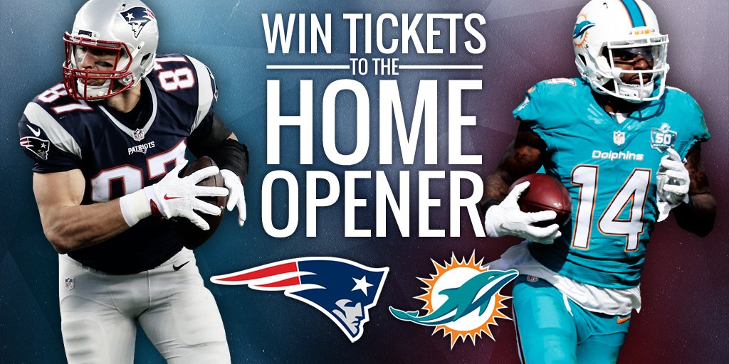 New England Patriots on Twitter "Win tickets to the Patriots home