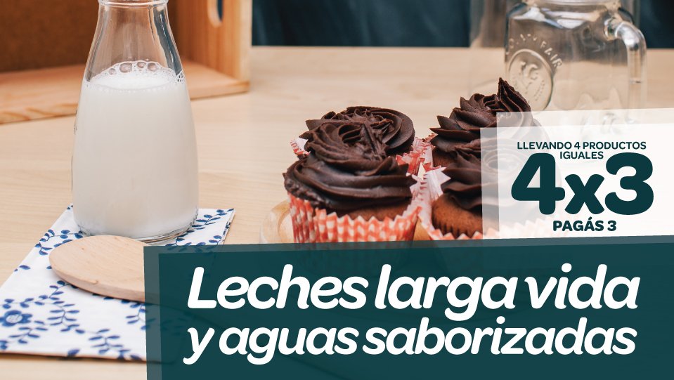 carrefourarg's tweet photo. Agua saborizada para acompañar el almuerzo y leche para el cafecito #PromoCarrefour  #LecheLargaVida https://t.co/rBe4FbqAzg