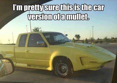 takemyfunny's tweet photo. Is that a Corvuck? #corvette #truck #mashup #mullet #whatiswrongwithsomepeople https://t.co/bM2MbJtz0m